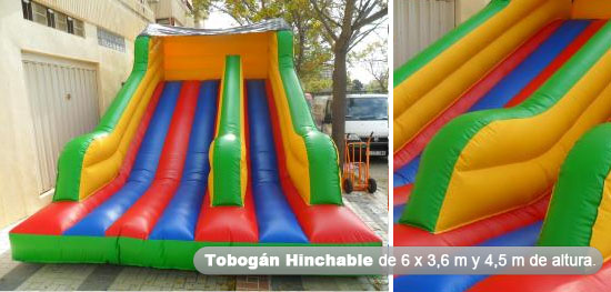 Castillo hinchable Tobogan